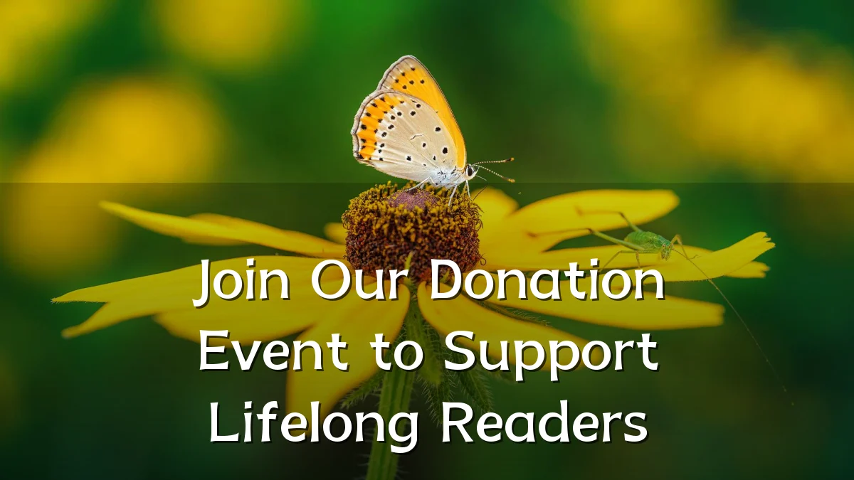 Join Our Donation Event to Support Lifelong Readers