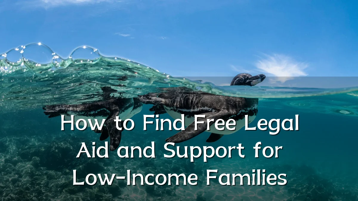 How to Find Free Legal Aid and Support for Low-Income Families