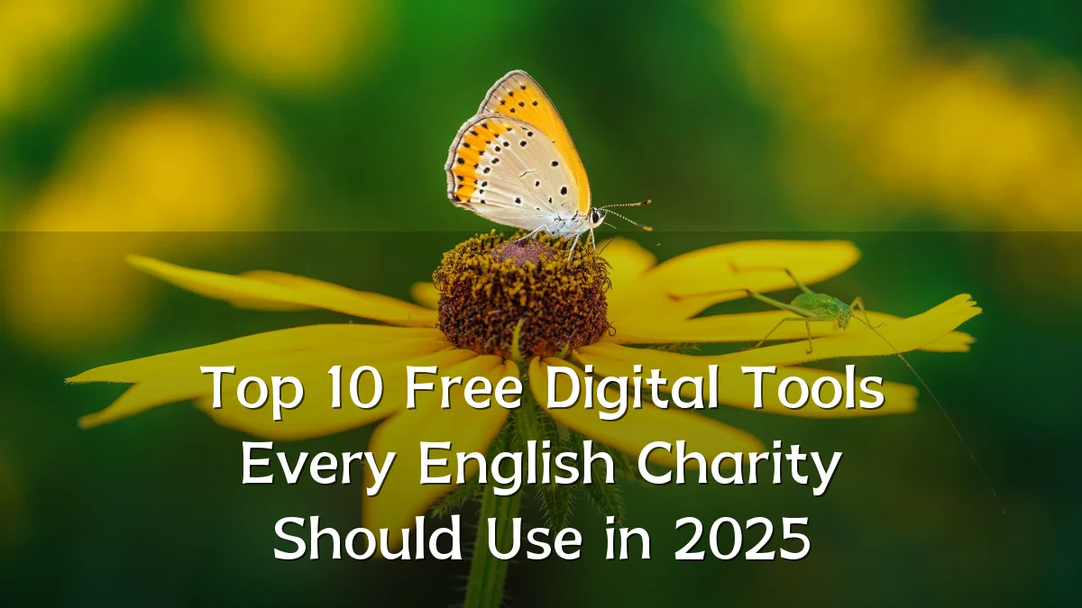 Top 10 Free Digital Tools Every English Charity Should Use in 2025